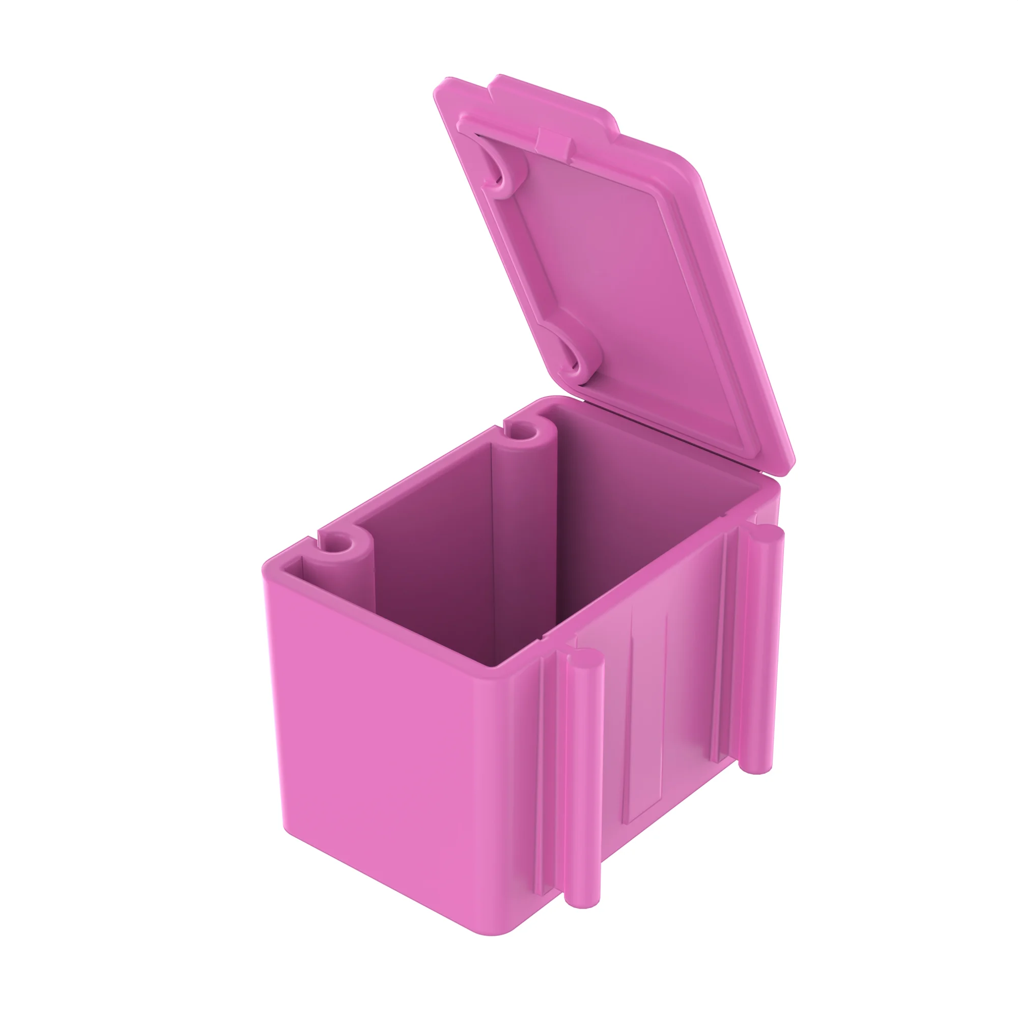 Snap-Fit Modular Pill Organizer Box